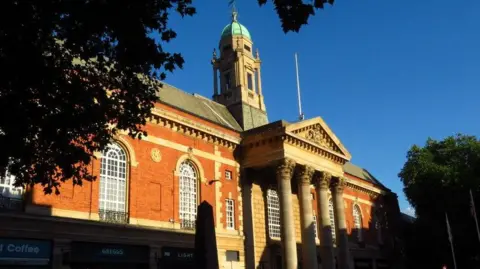 Colin Park via Geograph An outside view of Peterborough Town Hall