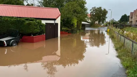 Flooding in the Craigie area of Perth