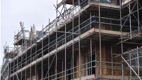 Getty Images A new housing estate being built