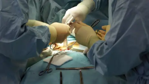 Getty Images operation - stock photo