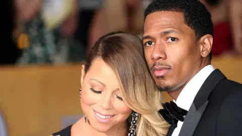 Getty Images Maria Carey and Nick Cannon