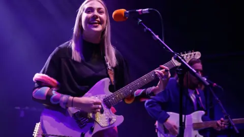 Getty Images Lauran Hibberd performing