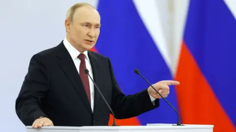 Getty Images Russian President Vladimir Putin