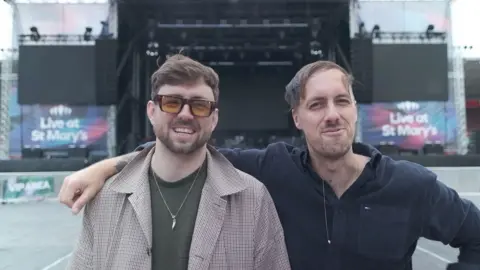 Hot Sauce Callum Lintott and Josh Betteridge of Hot Sauce