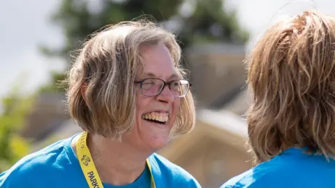 Parkinson's UK Woman smiling