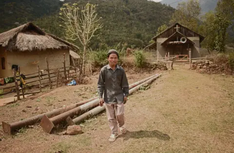 Jinen Maibam Village chief
