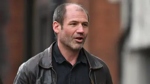 PA Jim Matthews arrives at Westminster Magistrates' Court