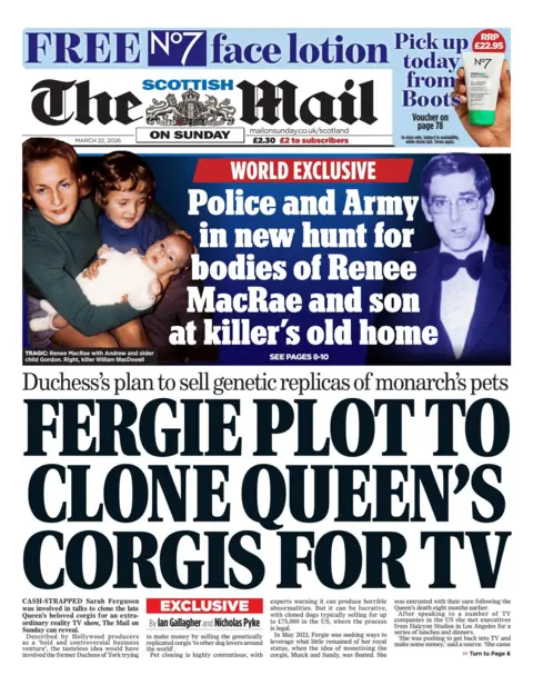 The Scottish Mail on Sunday