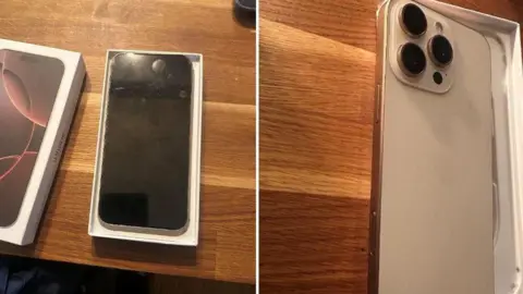 Tony Deeley Two images of an iPhone.