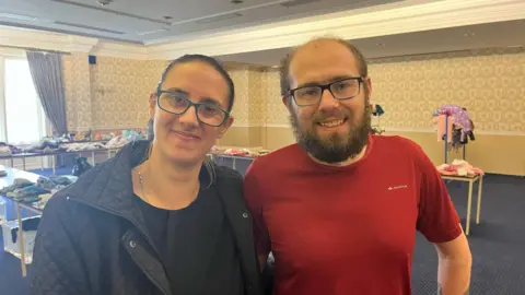 BBC Marylynn Williams and Steven Franklin