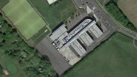 Google Aerial view of Trinity Catholic College