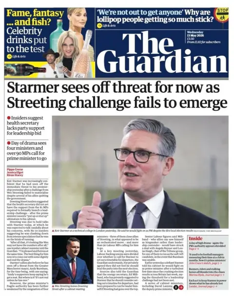 a5c58aa0-4e46-11f1-ac78-2112837ce2aa.jpg The Papers: 'Starmer and Streeting set for showdown' and 'Crisis? What crisis?'