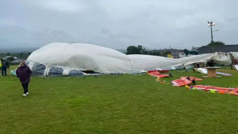 Delabole Carnival Commitee  Delabole Carnival marquee