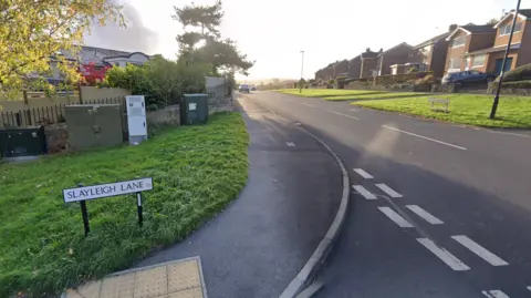 Google Slayleigh Lane juncton