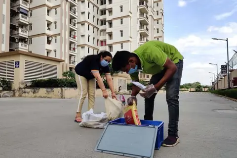 Getty Images India delivery boy