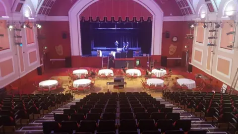 Tendring District Council Inside the Princes Theatre in Clacton