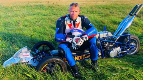 Freddie Flintoff walked away from the Time Bandit Trike unharmed when he crashed it in 2019