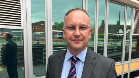 New leader of Herefordshire Council, Councillor Jonathan Lester