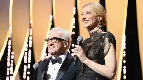 Getty Images Martin Scorsese with Cate Blanchett