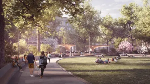 Tonkin Liu The proposed new garden