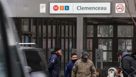 Reuters Clemenceau metro station in Belgium