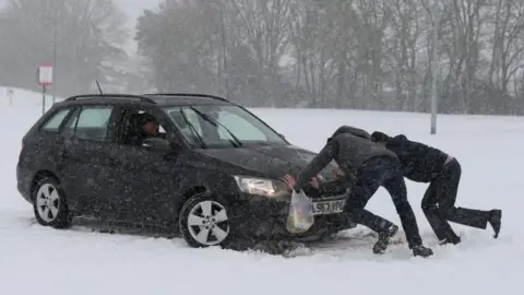 PA Car in snow