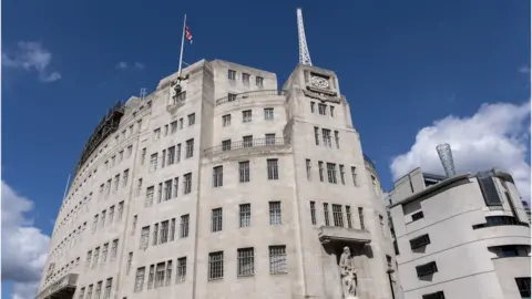 Getty Images The BBC's New Broadcasting House HQ in London