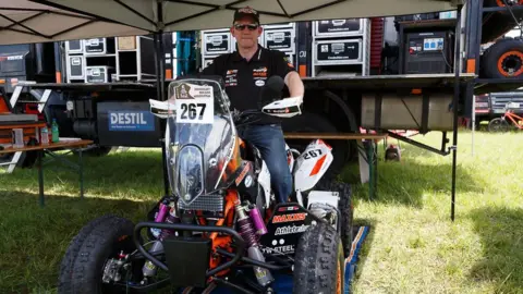 Kees Koolen Kees Koolen on his quad bike