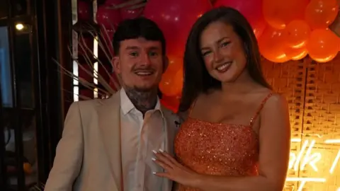 Family photo Lauren and Rhys Bell