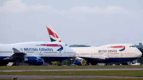 Getty Images British Airways planes