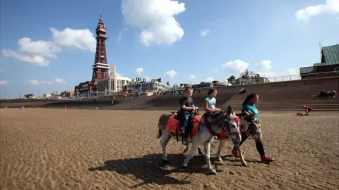 Getty Images Blackpool beach