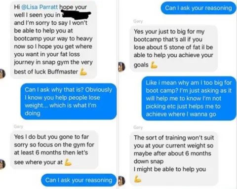 Lisa Parratt Messages from Buffmaster