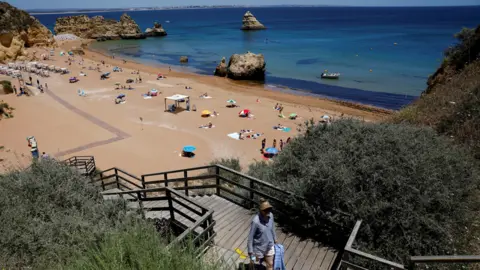 Reuters Beach at Lagos, Portugal