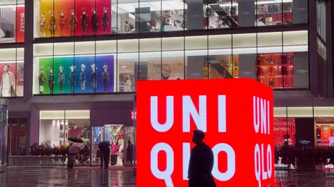 Getty Images A Uniqlo global flagship store is pictured on November 6, 2021 in Beijing, China.