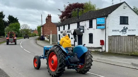 Louise Paton Tractor run