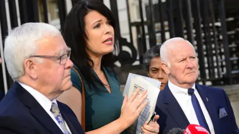 Pacemaker Grainne Teggart from Amnesty International has been supporting the group