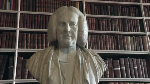 A bust of Archbishop Richard Robinson