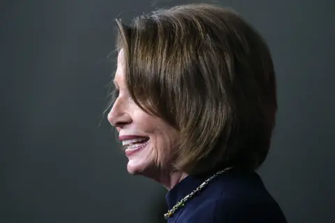 Getty Images Nancy Pelosi in 2002