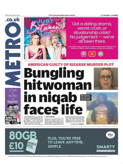  “Bungling hitwoman in niqab faces life”