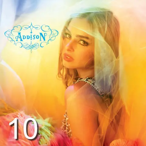 Columbia Records Artwork for Addison Rae's album, Addison