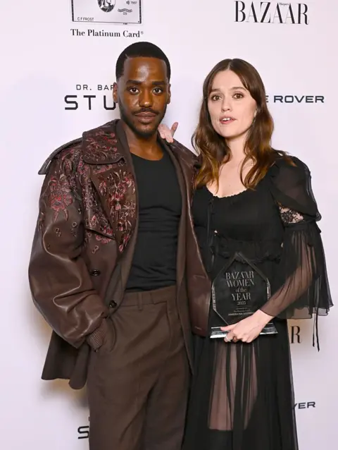 Getty Images Ncuti Gatwa and Aimee Lou Wood