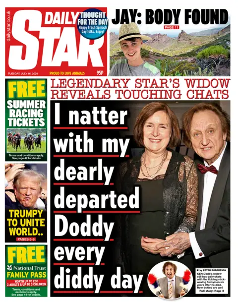  "I natter with my dearly departed Doddy every diddy day". 