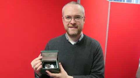 Lockdales Auctioneers Chris Elmy from Lockdales Auctioneers with Oyster Perpetual Submariner Wristwatch