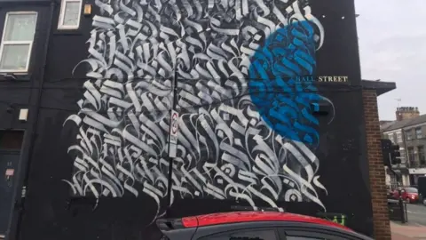 LDRS Professional mural near Spring Bank Road in Hull