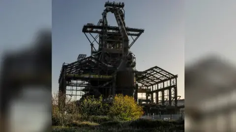 Dave Cocks Redcar Blast Furnace empty shell