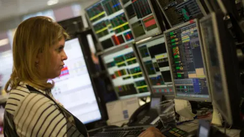 Getty Images Trader in London