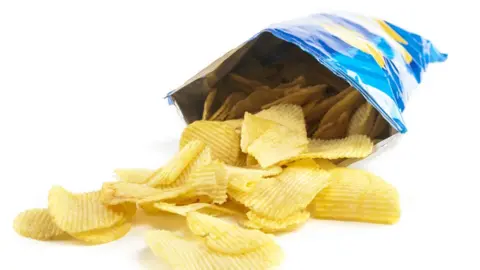 Getty Images A stock image of a crisp packet