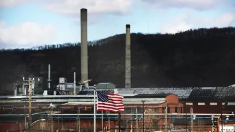 Getty Images The United States Steel Corporation plant in the town of Clairton, Pennsylvania