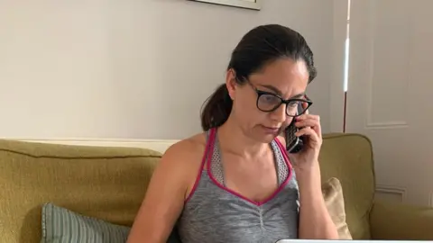 Siobhan Benita Siobhan Benita running Call with Kindness