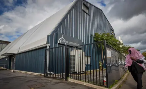 Getty Images The Pantin mosque - closed by the French authorities